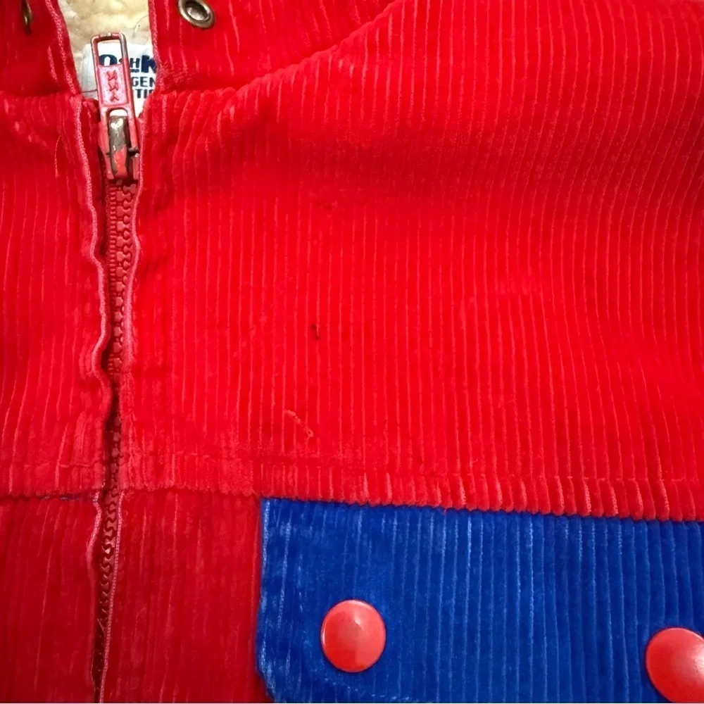 Vintage OshKosh Sherpa Lined Jacket